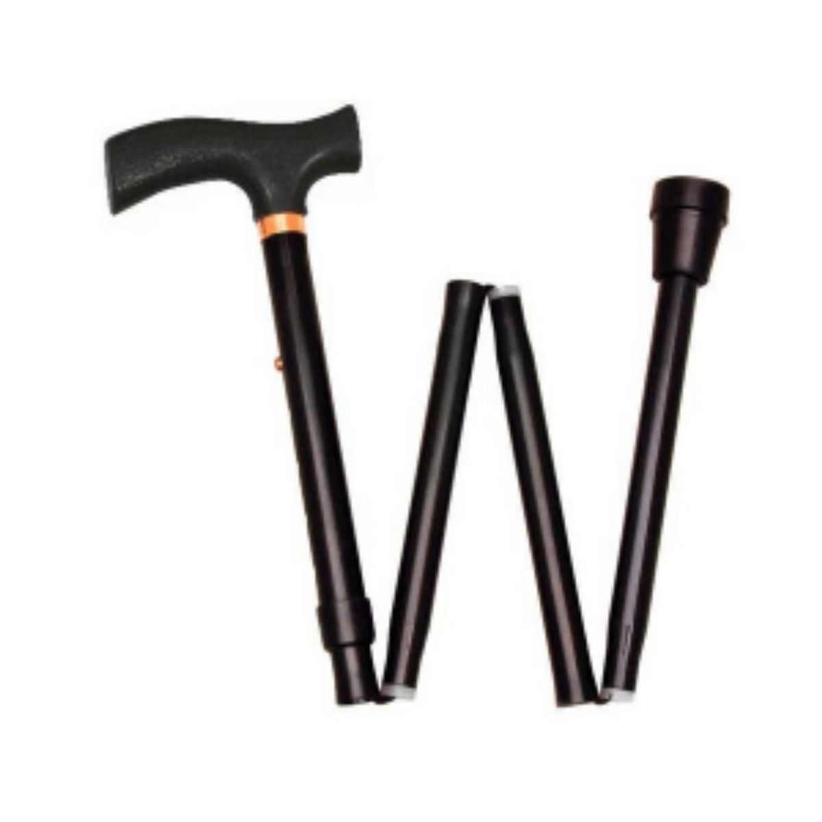 FIRST CARE - Bastón de Apoyo T Aluminio Plegable