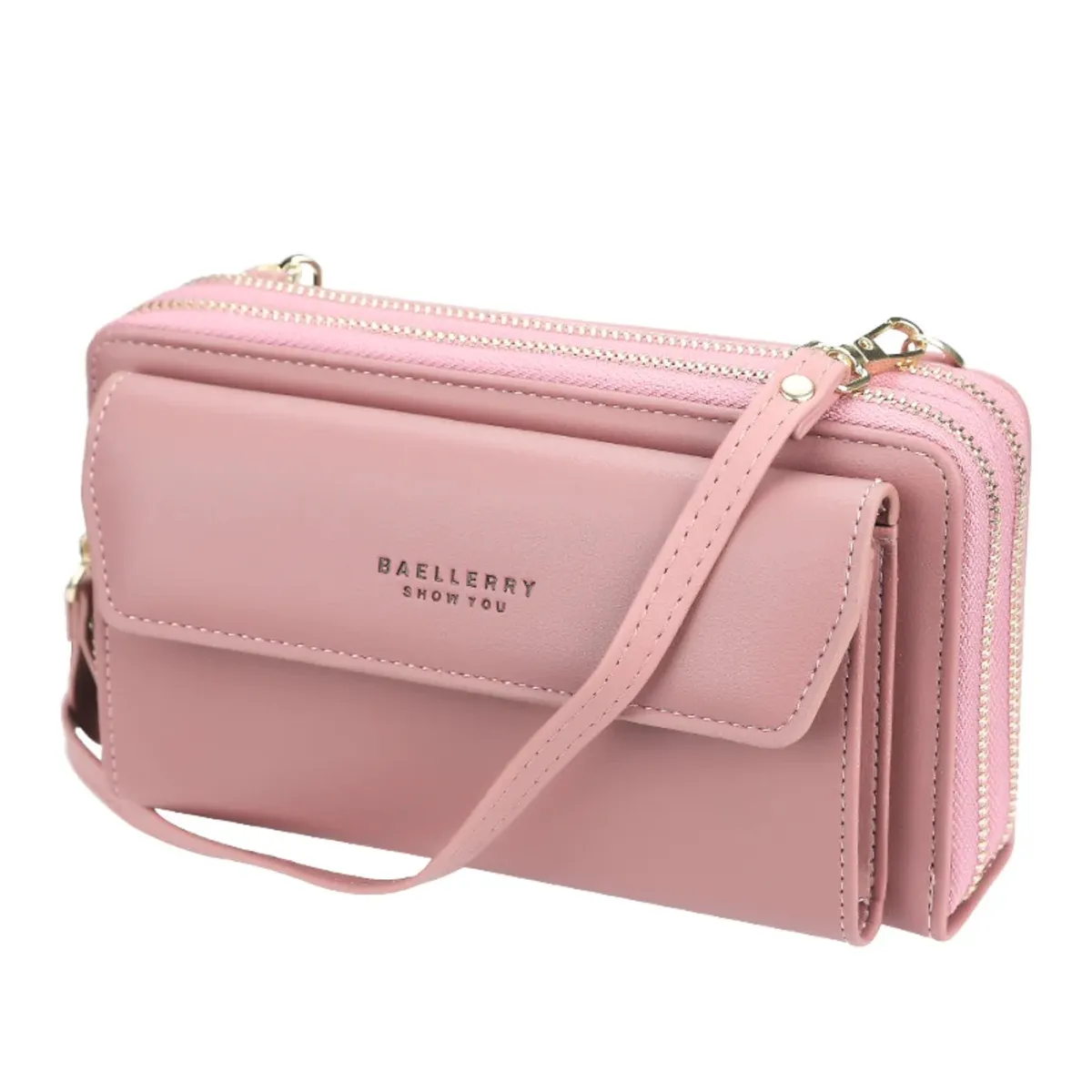BAELLERRY - Cartera de Cuero Vegano PU para dama N0109