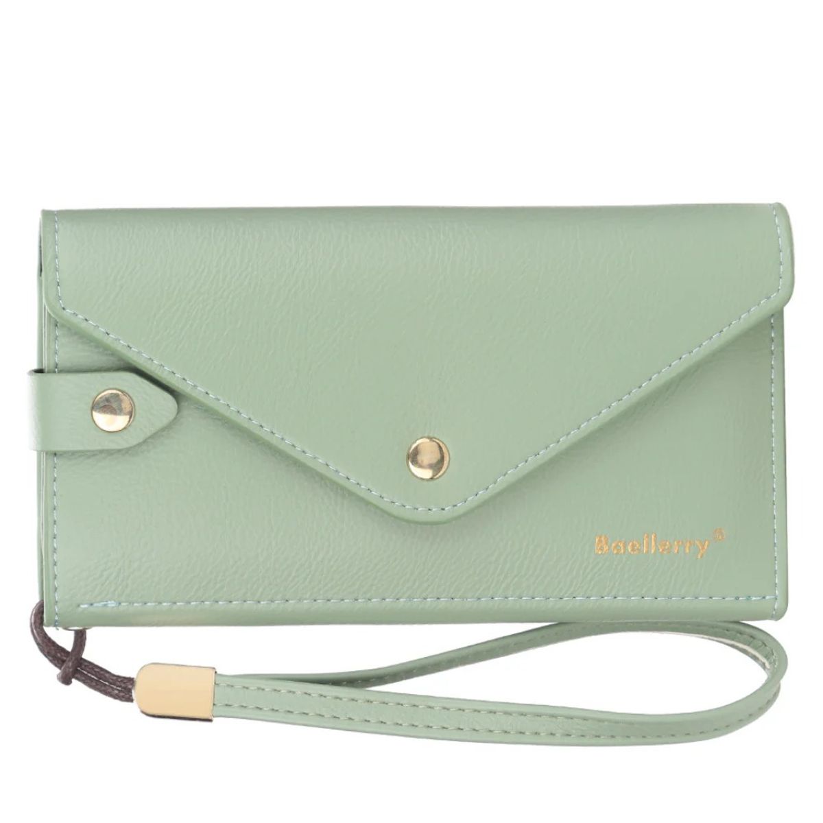 BAELLERRY - Billetera de cuero vegano PU para dama N8616