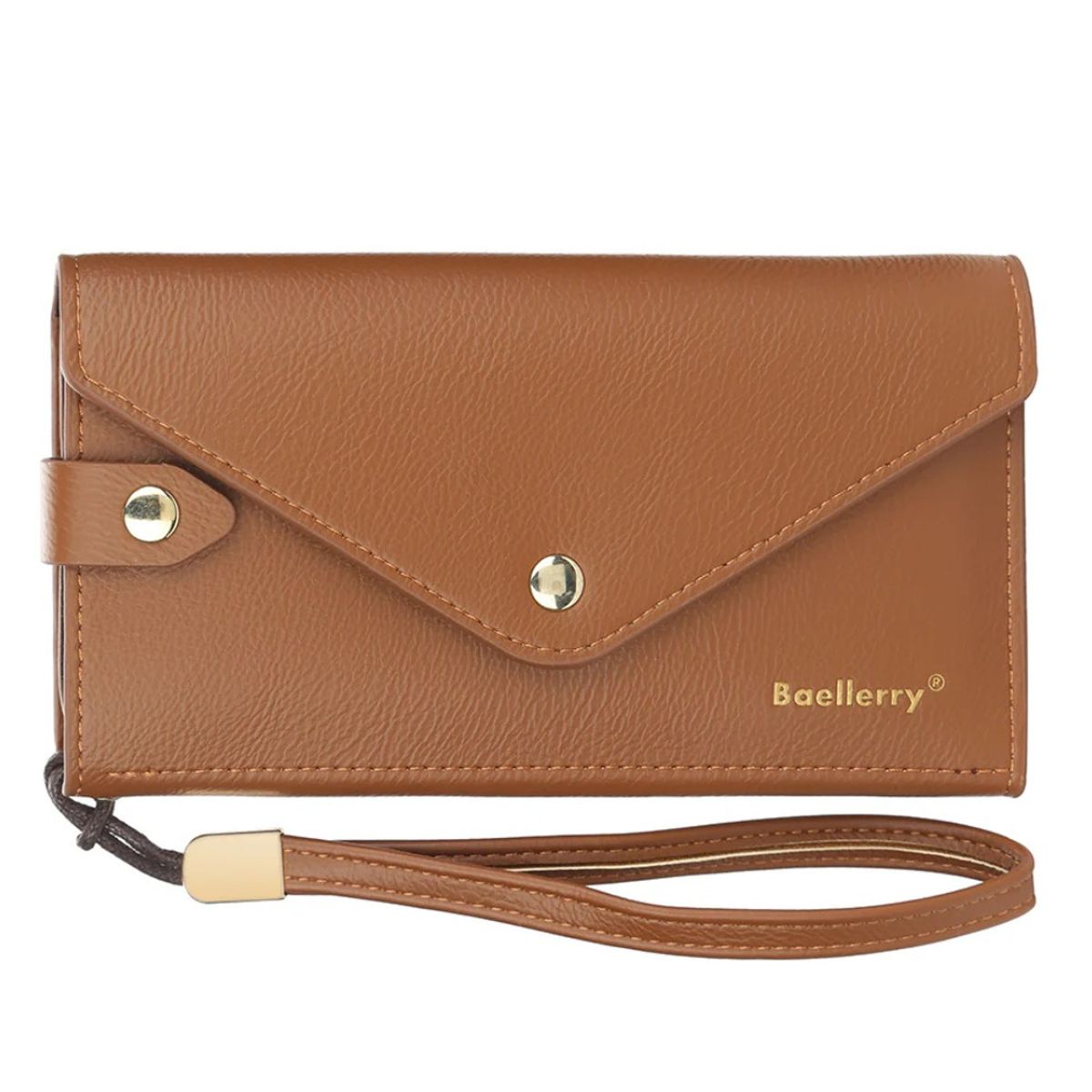 BAELLERRY - Billetera de cuero vegano PU para dama N8616