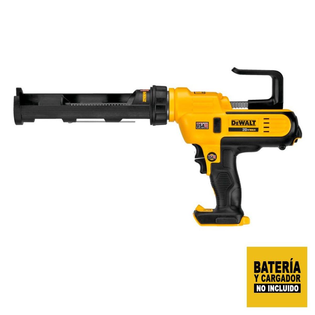 DEWALT - DEWALT PISTOLA SELLADORA 20V 10 OZ 300ML SIN BAT NI CARGADOR
