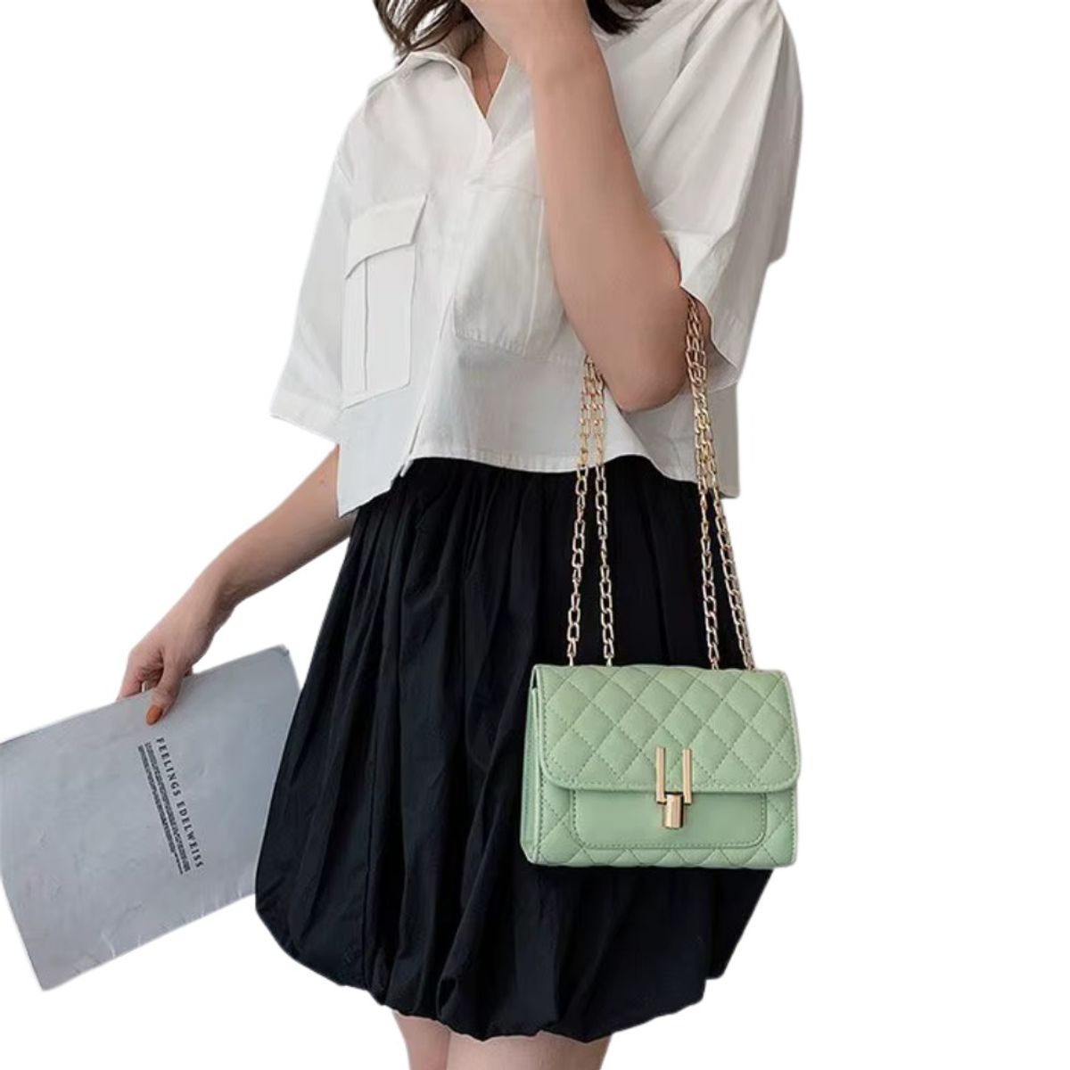 BAELLERRY - Cartera de Cuero Vegano (PU) para dama 3240