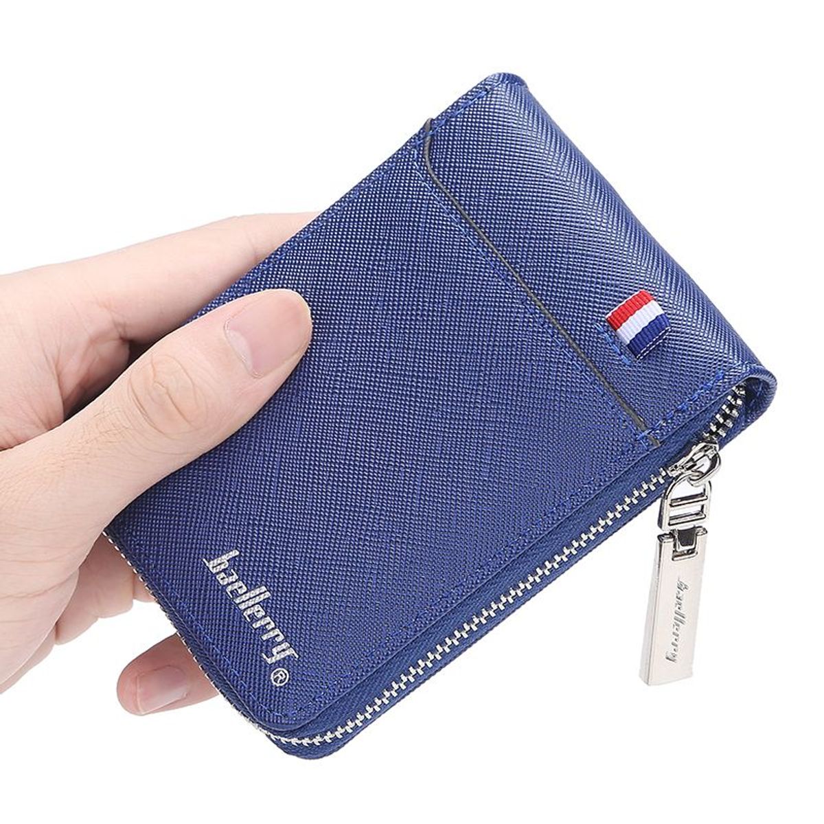 BAELLERRY - Moderna billetera de cuero vegano PU K9105