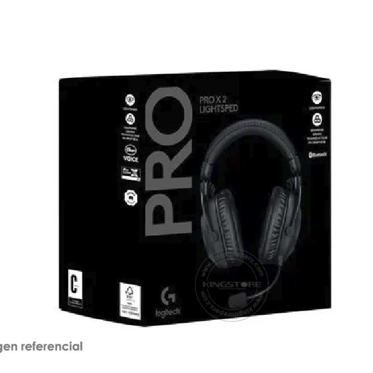 LOGITECH - Audifono Logitech G Pro x 2 Lightspeed Negro