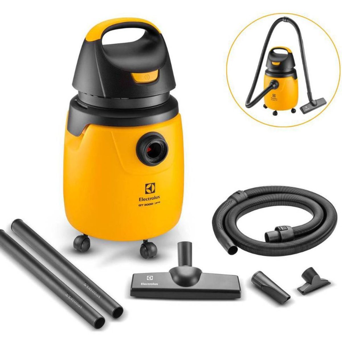 ELECTROLUX - Aspiradora Electrolux de Polvo y Agua 20L 1300W