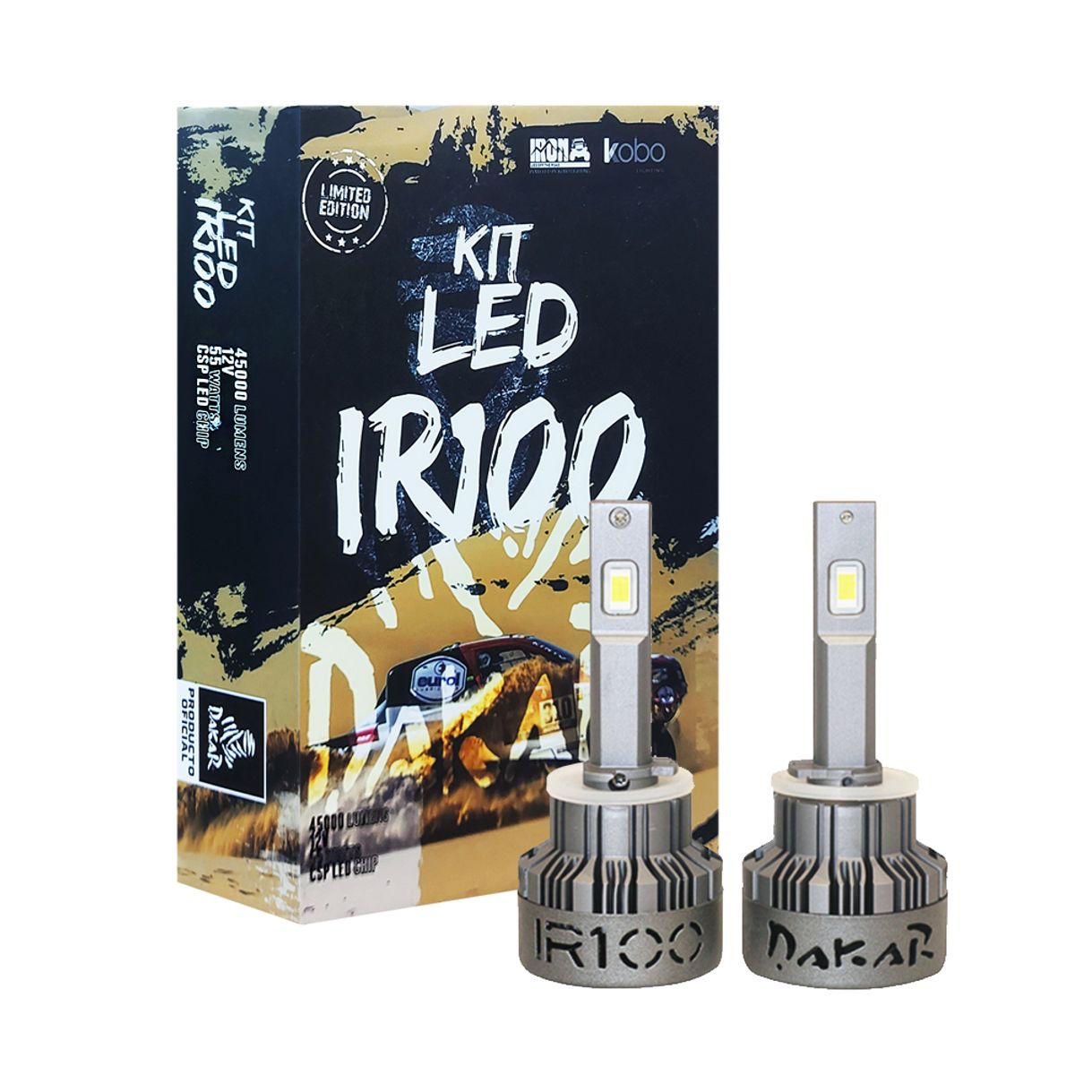 GENERICO - Foco Led Iron IRX 55W Original H27 Luz Alta o Baja 12v Auto