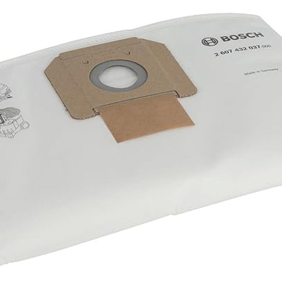 BOSCH - Bolsa Para Aspiradora 5 Pz Bosch 2607.432.037-000