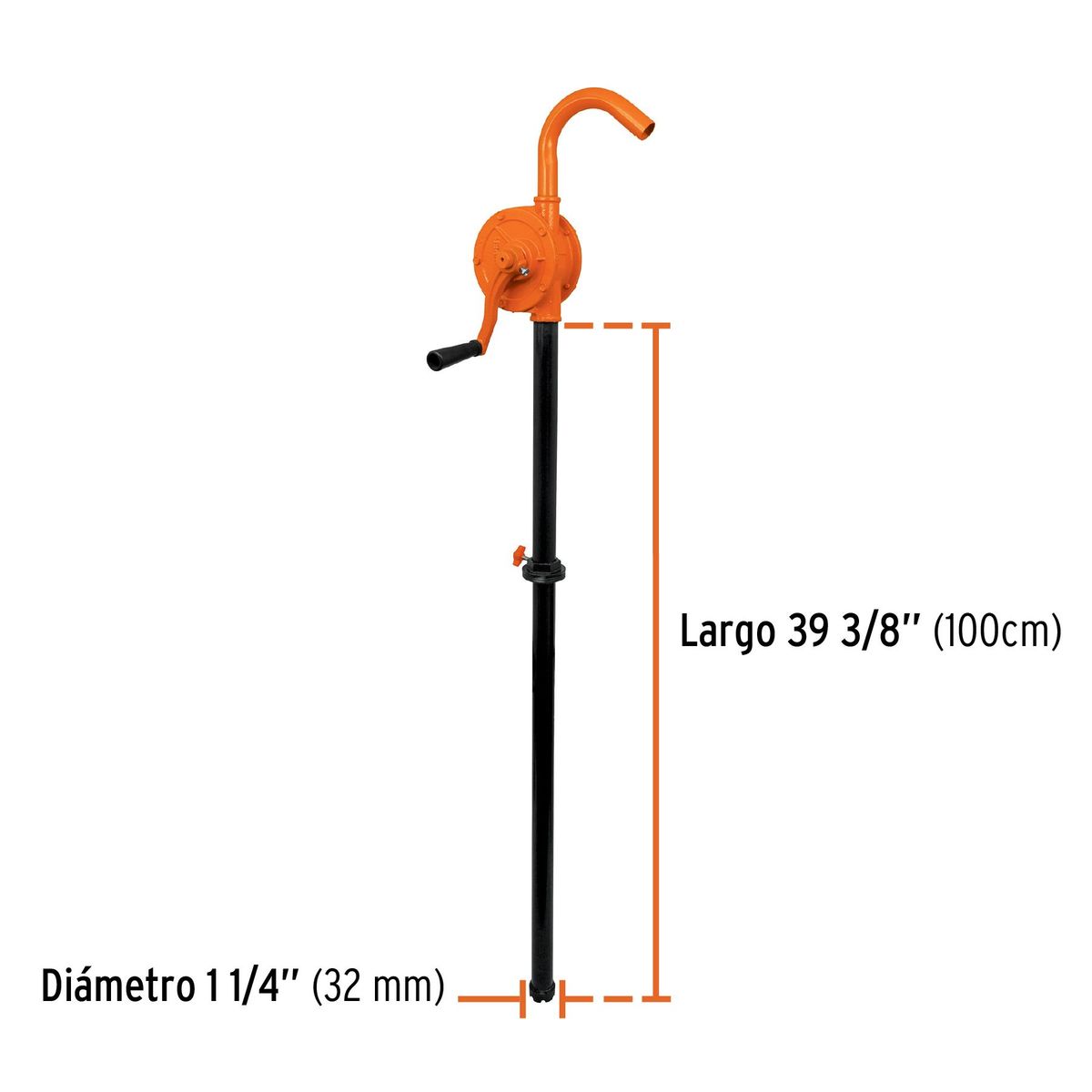 TRUPER - Bomba Extractora De Aceite Con Manivela