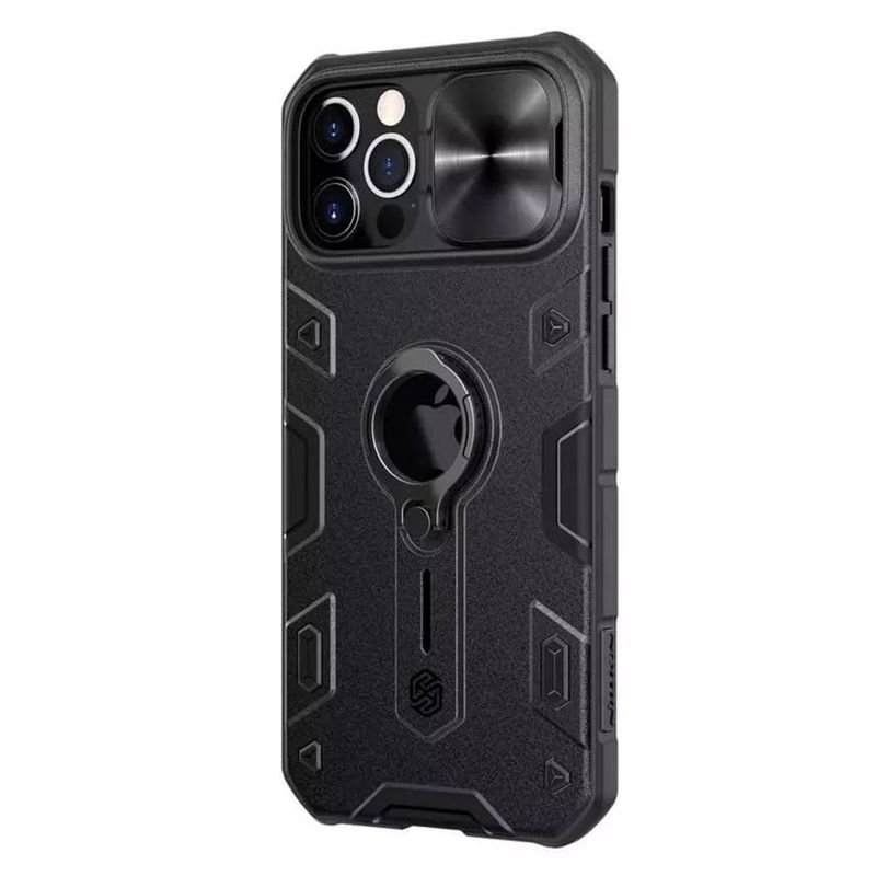 NILLKIN - Case para iphone 12 Pro Nillkin Camshield Armor Negro