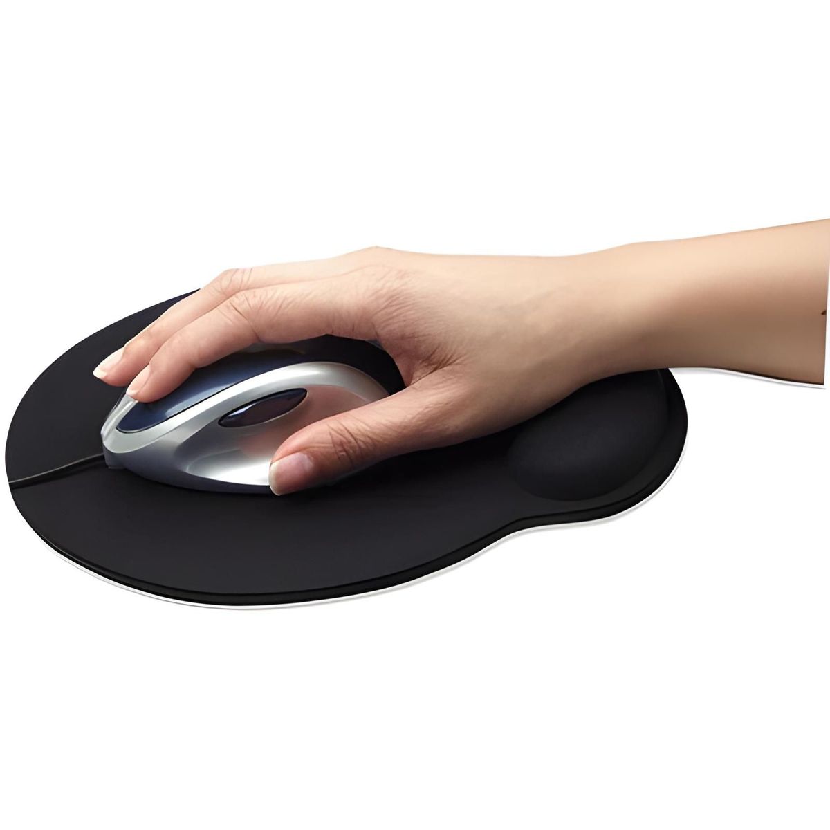 GENERICO - MONTECH - Mouse Pad con Reposa Muñecas en Gel