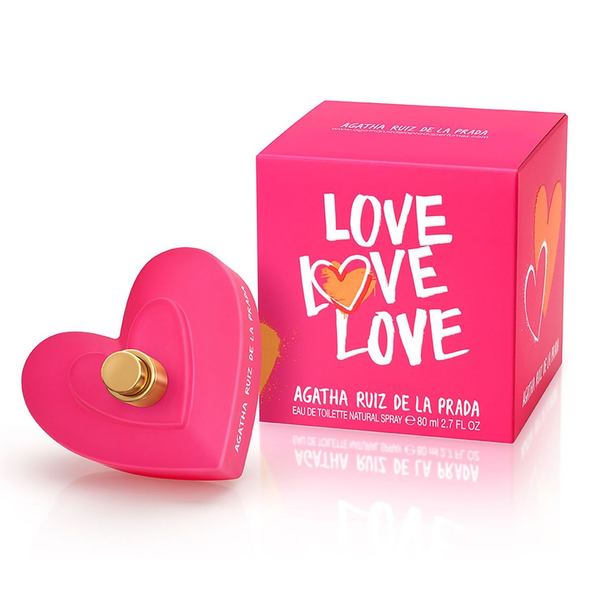 AGATHA RUIZ DE LA PRADA - Fragancia para Mujer Agatha Ruiz de la Prada Love Eau de Toilette 80 ml