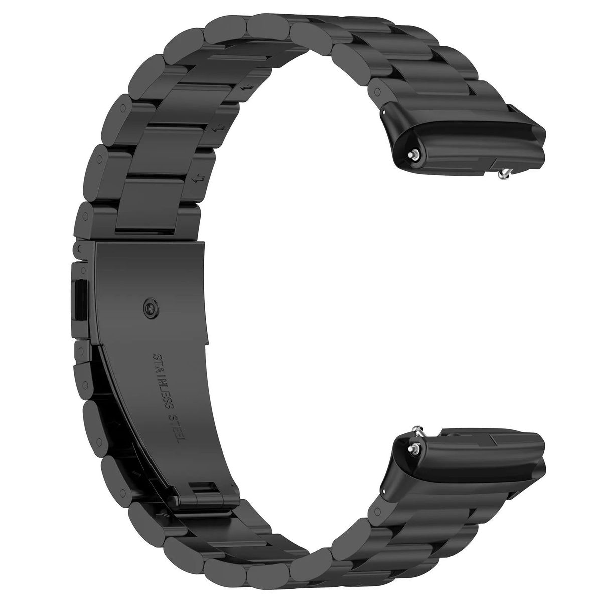 GENERICO - Correa Acero Eslabones para REDMI WATCH 3 ACTIVE - Negro