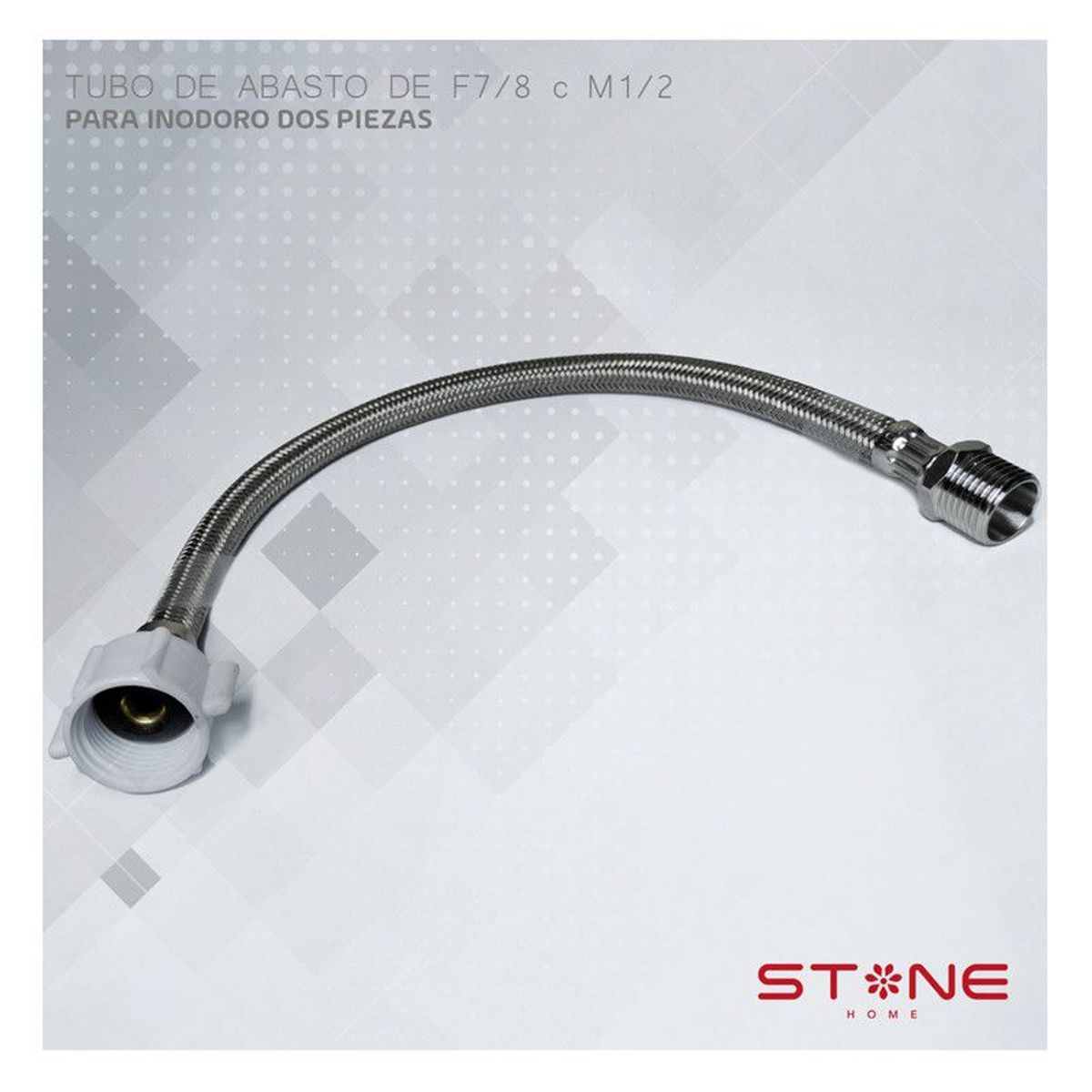 STONE - TUBO DE ABASTO VINIL .F7/8*M1/2  STONE