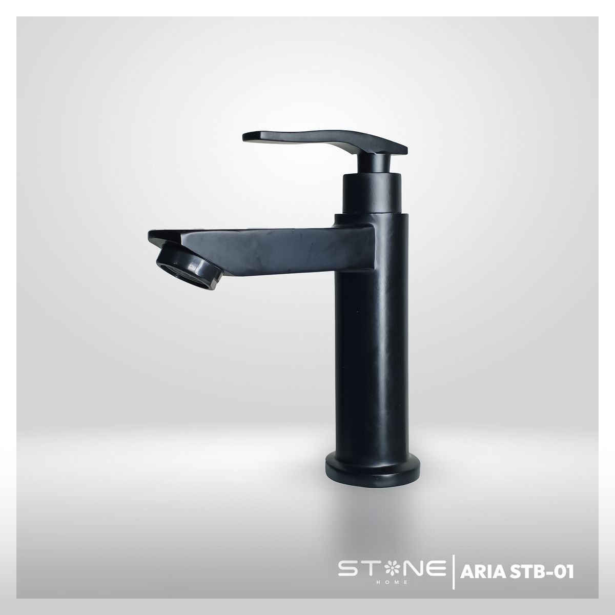 STONE - LLAVE PLAVATORIO ARIA STB-01 BLACK STONE