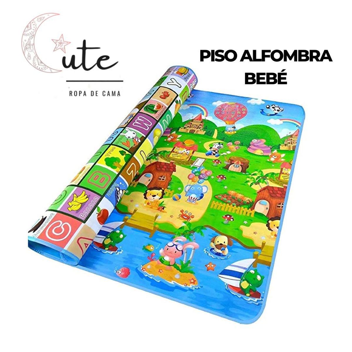 GENERICO - ALFOMBRA REVERSIBLE DE BEBÉ