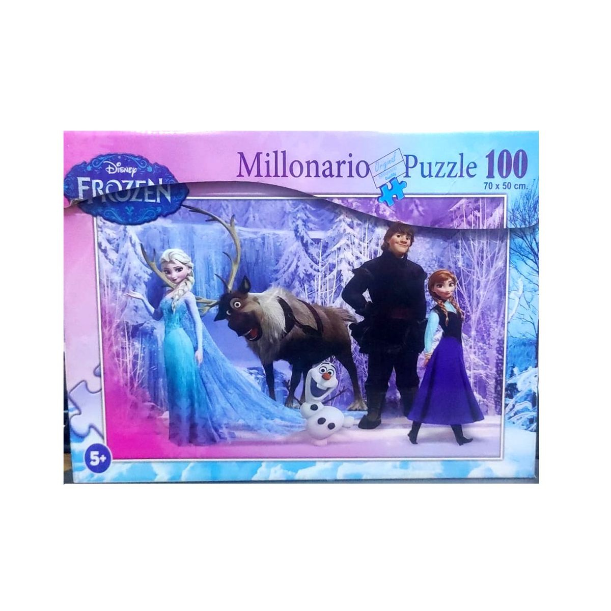 GENERICO - Rompecabezas de 100 Piezas Frozen 70x50cm