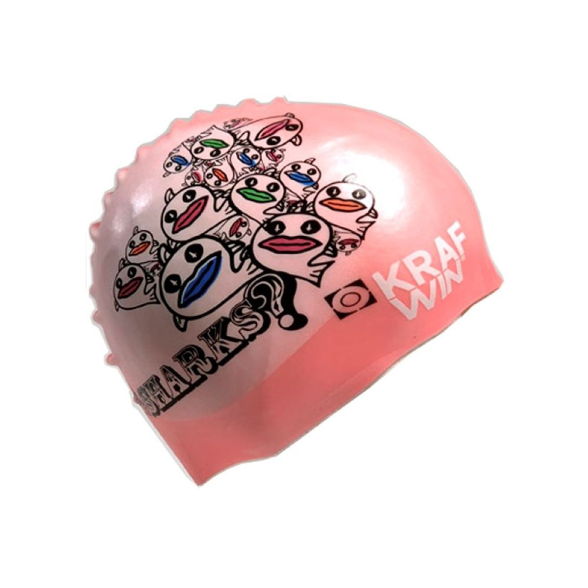 KRF - GORRO DE NATACIÓN ROSADO