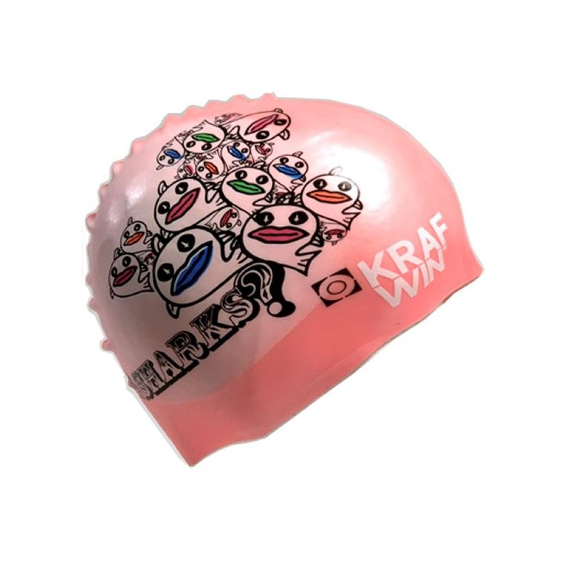 KRF - GORRO DE NATACIÓN ROSADO