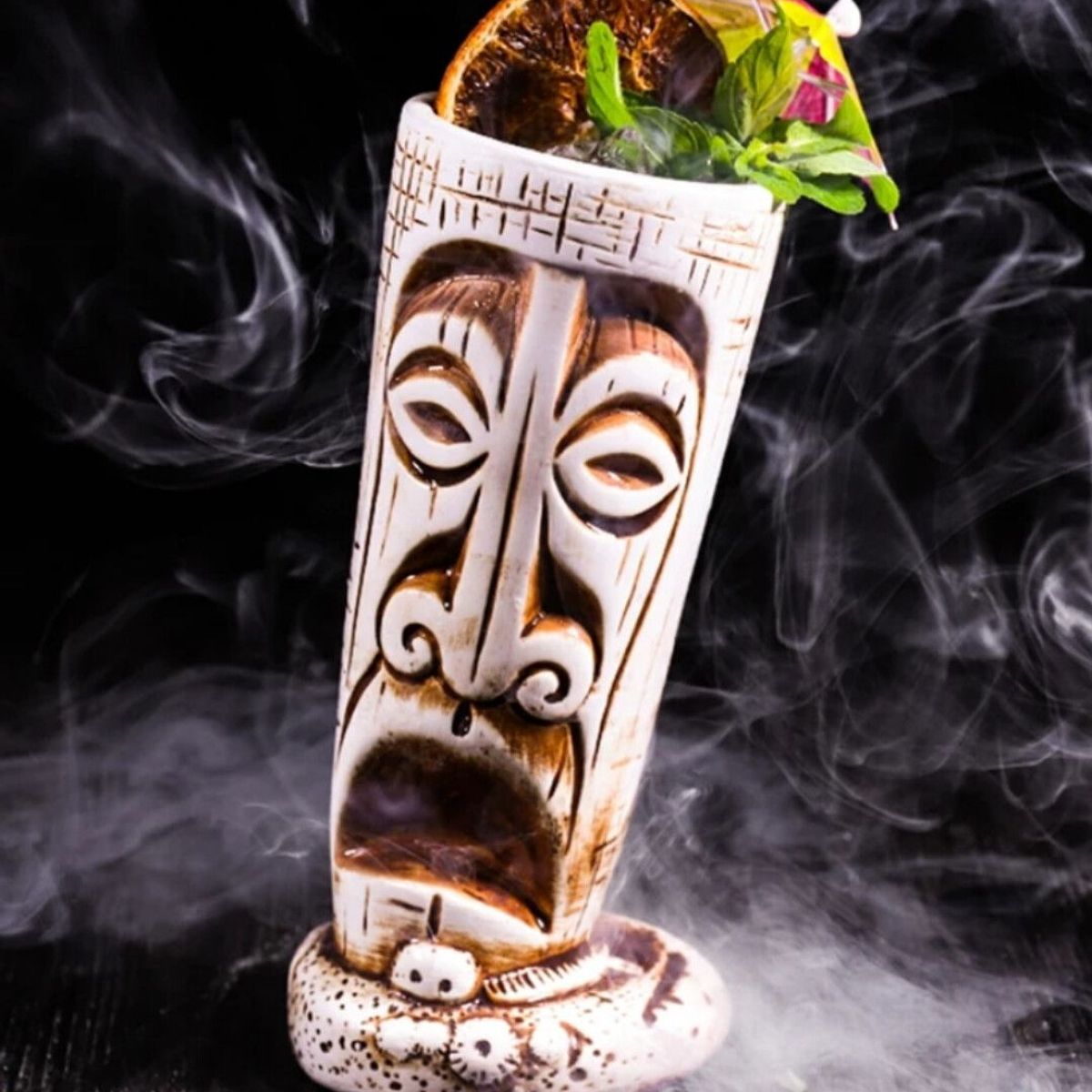 GENERICO - Vaso Tiki 530 ml Modelo Inclinado