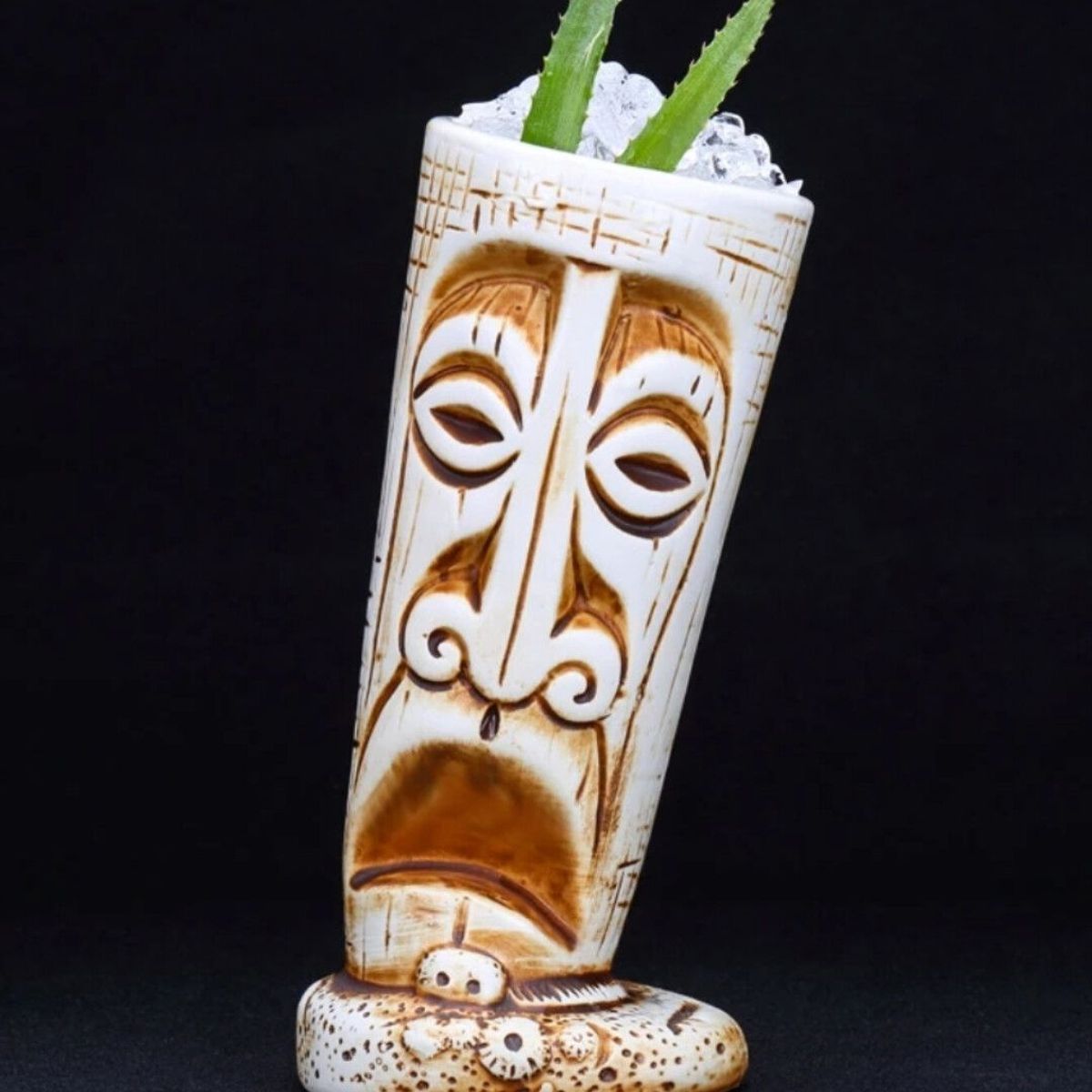 GENERICO - Vaso Tiki 530 ml Modelo Inclinado