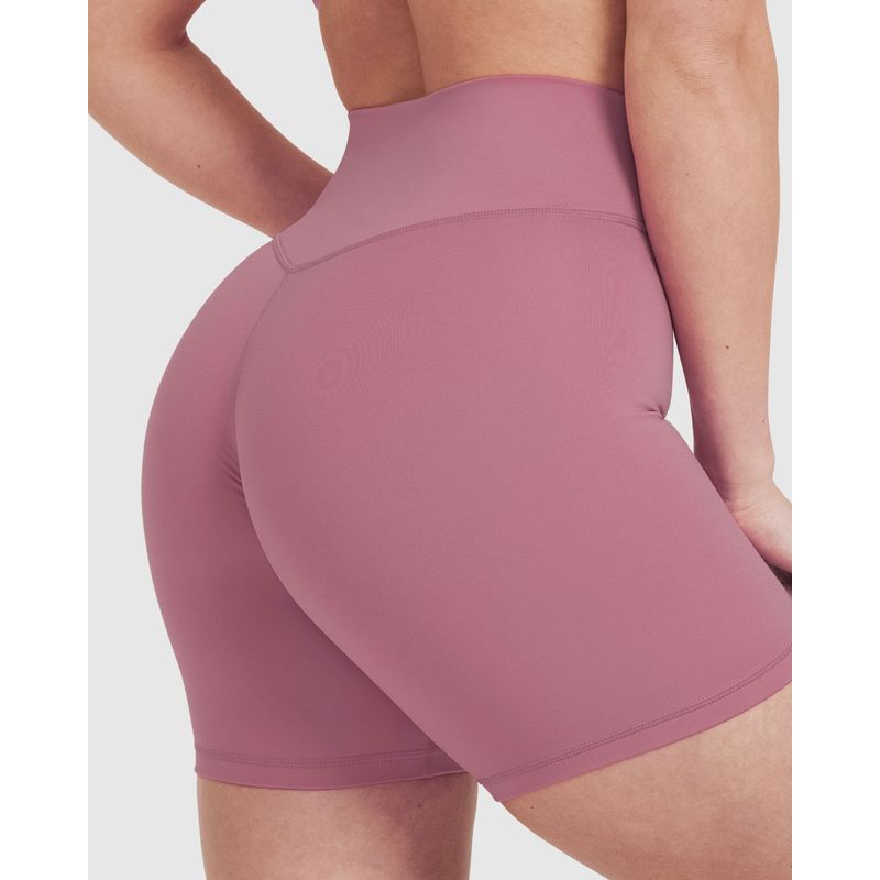 GENERICO - Short Deportivo Mujer corte en V - Short Push-Up Mujer - Short Mujer