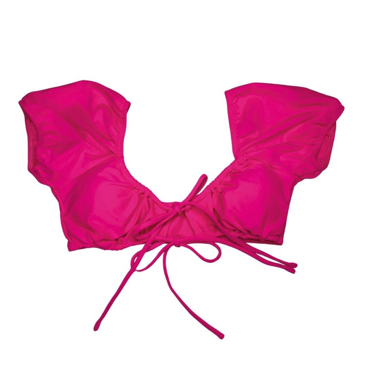 LIMA BIKINI - Top Bikini Manga Corta con Nudo Adelante