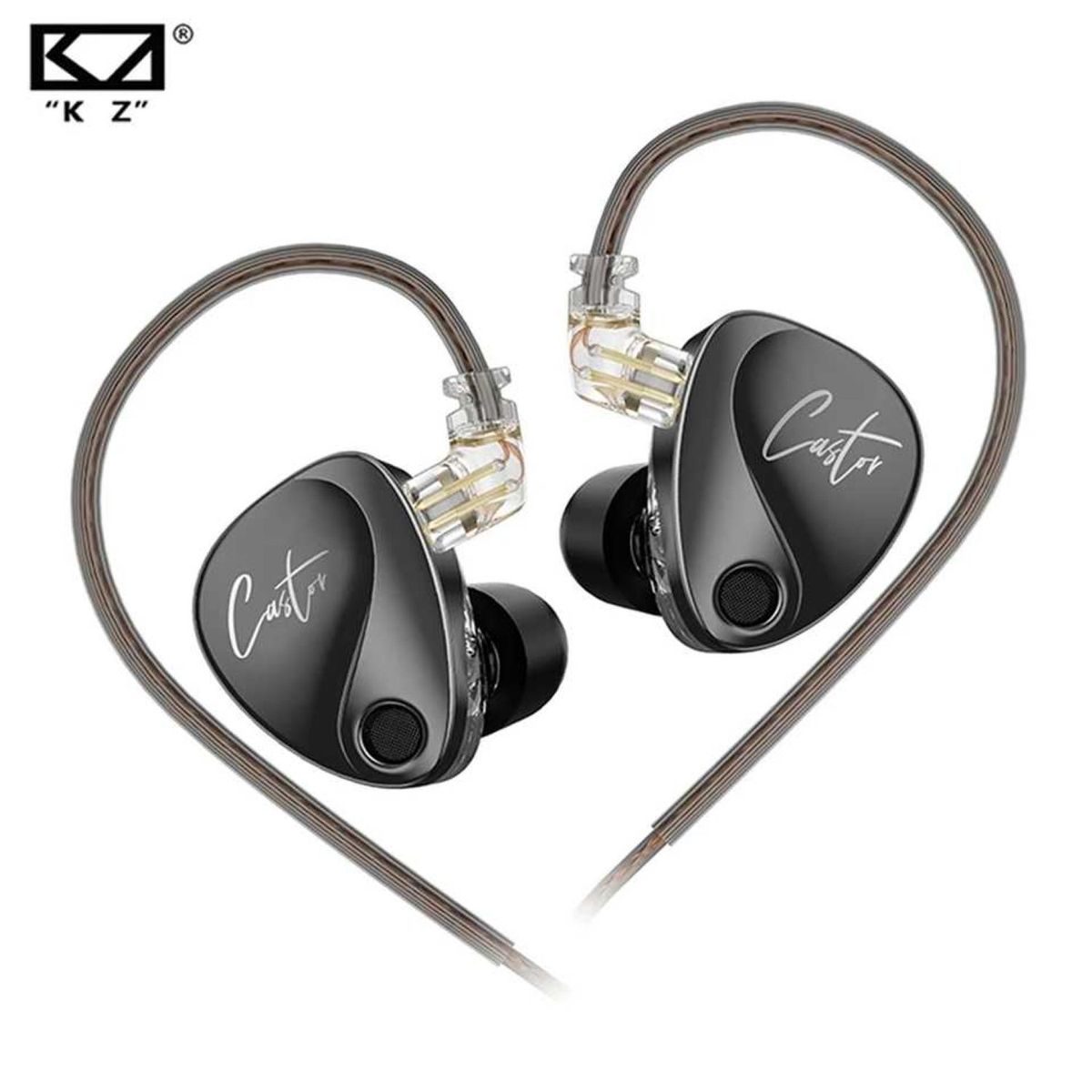KZ - Audifono Kz Castor 4 interruptores de sintonización Hifi