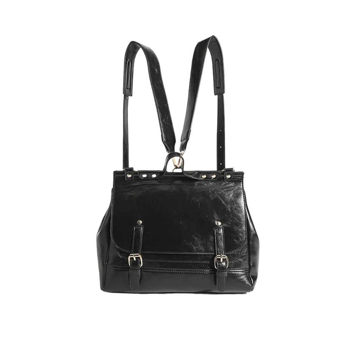 GENERICO - Mochila Estilo Británico Vintage Mensajero De Cuero