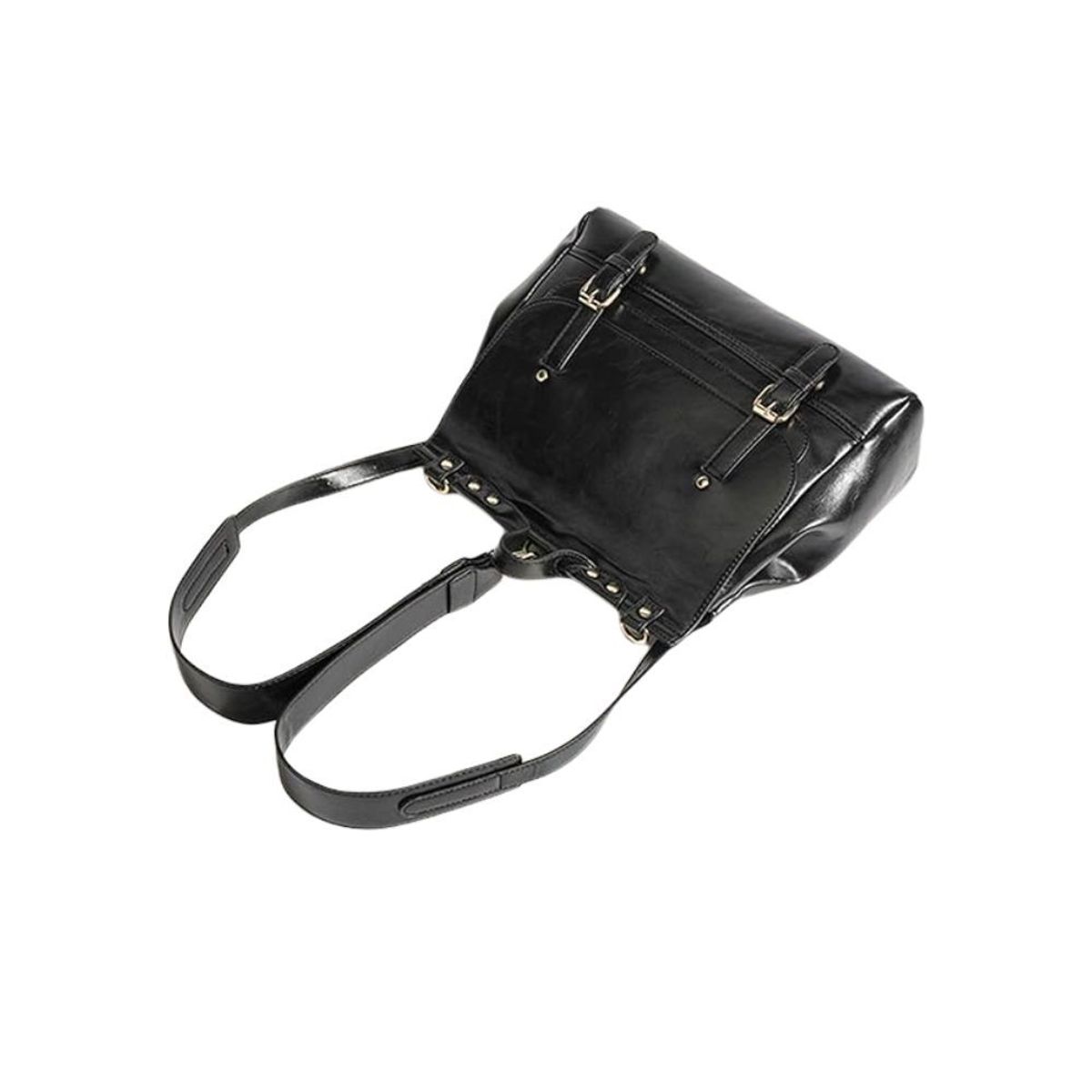 GENERICO - Mochila Estilo Británico Vintage Mensajero De Cuero