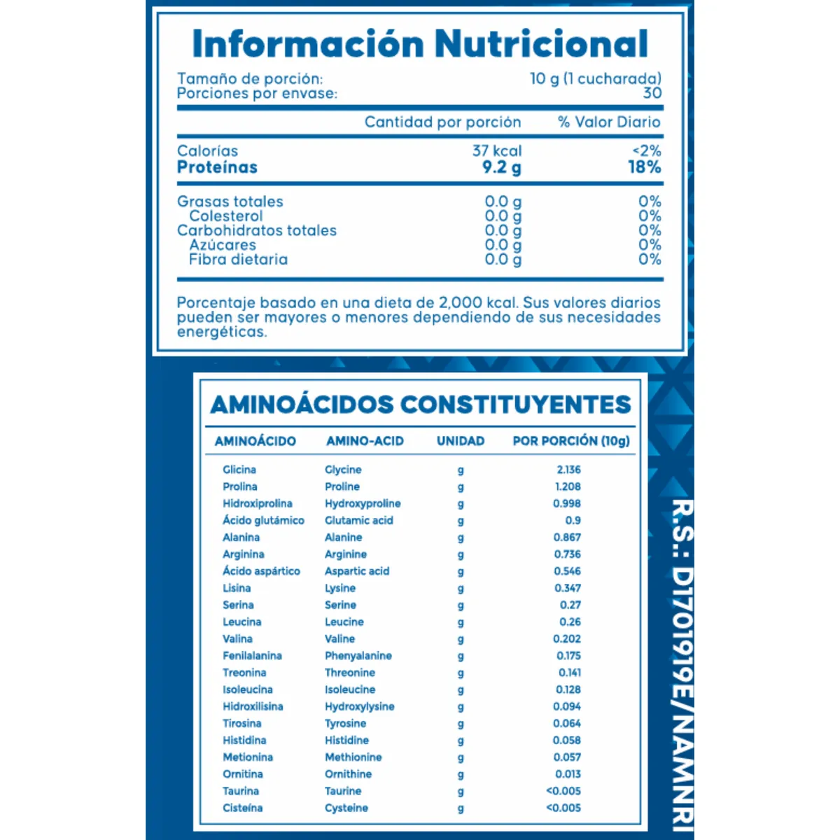 VISCOFAN COLLINSTANT - Colágeno Hidrolizado Alemán Ultra Premium 300g x 3 con Péptidos Bioactivos COLLinstant Viscofan 100% Puro