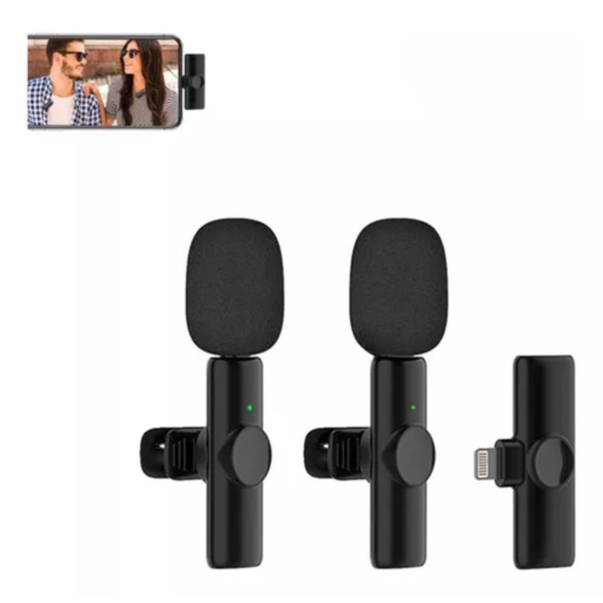 SEISA - Micrófono inalámbrico para Iphone K11 Élegans