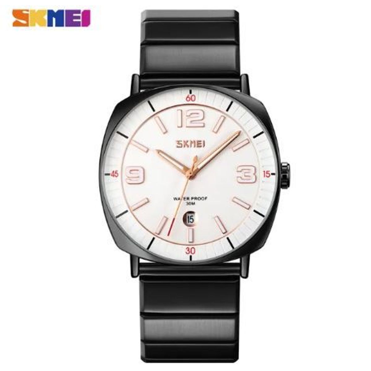 SKMEI - Skmei - Reloj Análogo 9280BKSI para Hombre