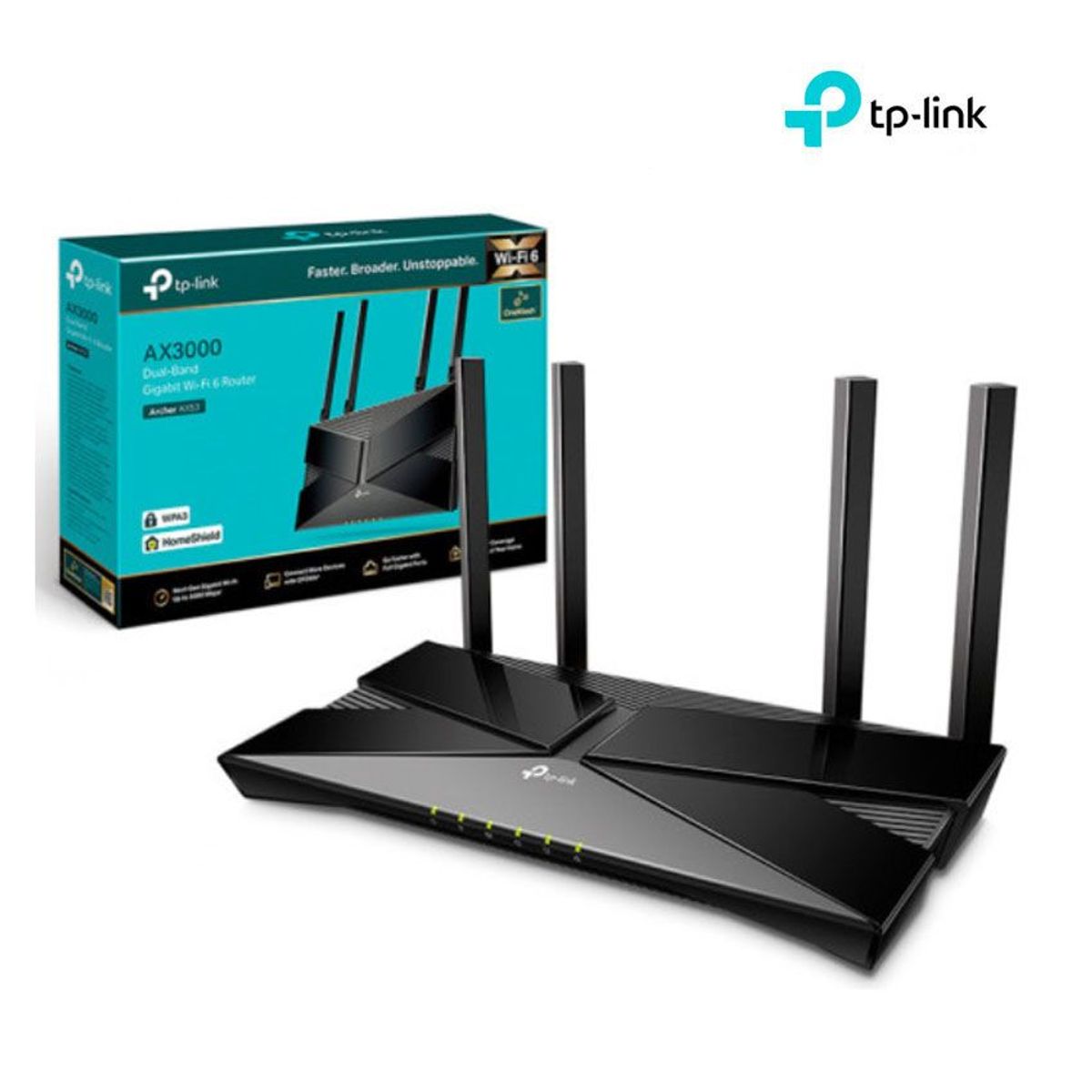 TP LINK - Router Tp-Link Archer AX53 AX3000 Dual-Band 2,4/5GHz, Gigabit Wi-Fi 6