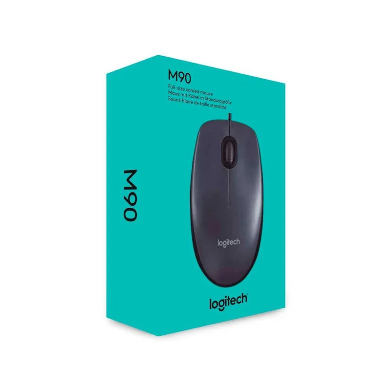 LOGITECH - MOUSE LOGITECH M90 910-004053 USB NEGRO