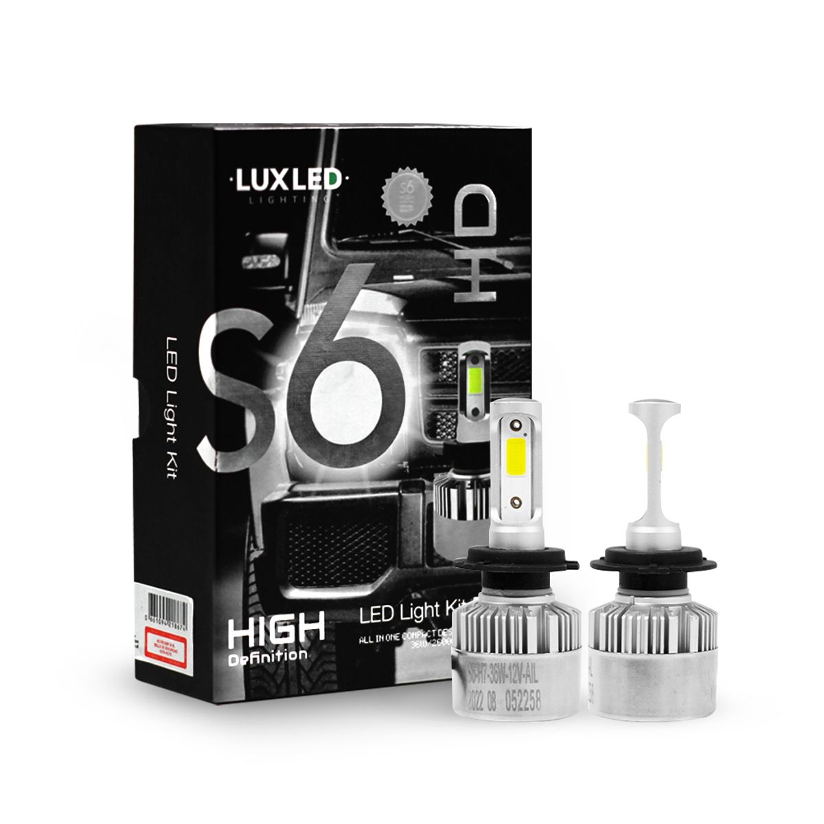GENERICO - Kit Focos Led S6HD H7 Tecnología Alemana Original