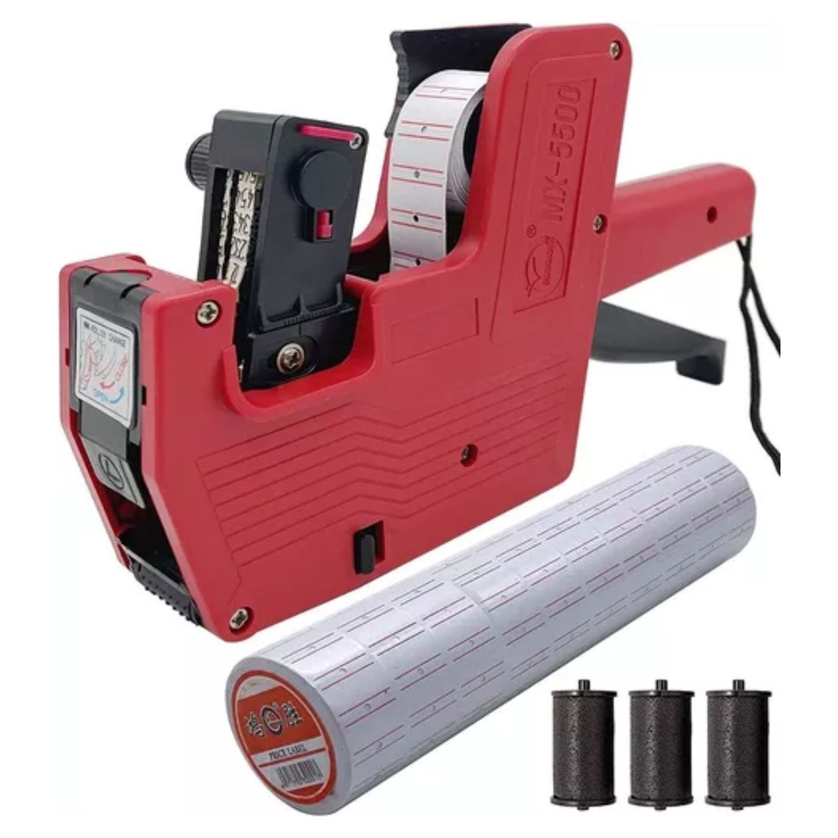 GENERICO - Pistola Etiquetadora Precio Fecha De Vencimiento Lote Mx5500