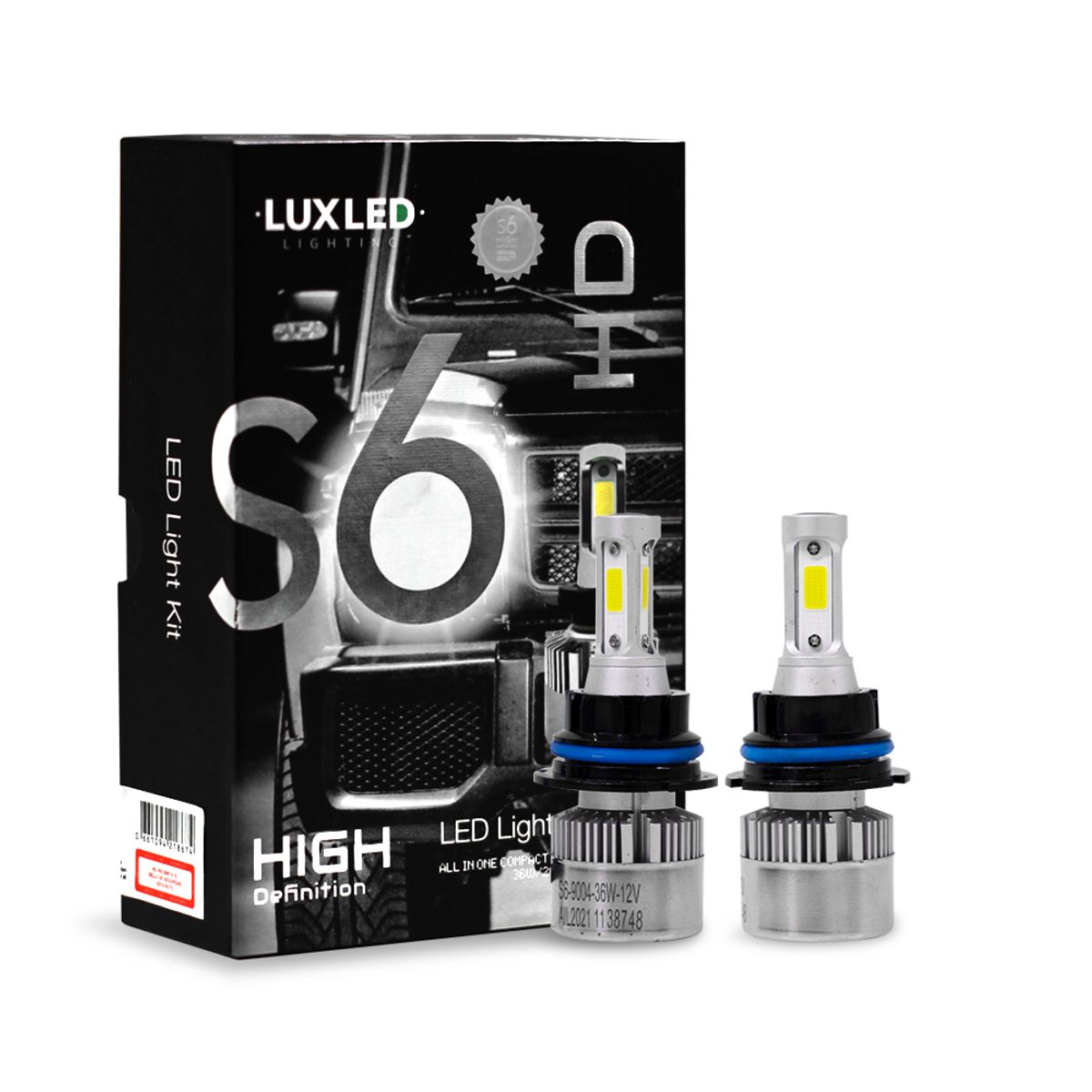 GENERICO - Kit Focos Led S6HD 9004 Tecnología Alemana Original