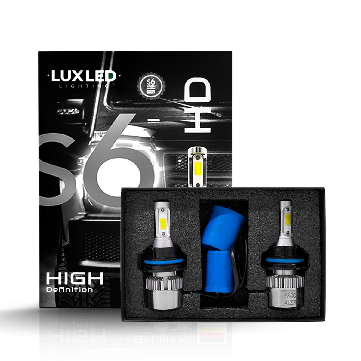 GENERICO - Kit Focos Led S6HD 9004 Tecnología Alemana Original