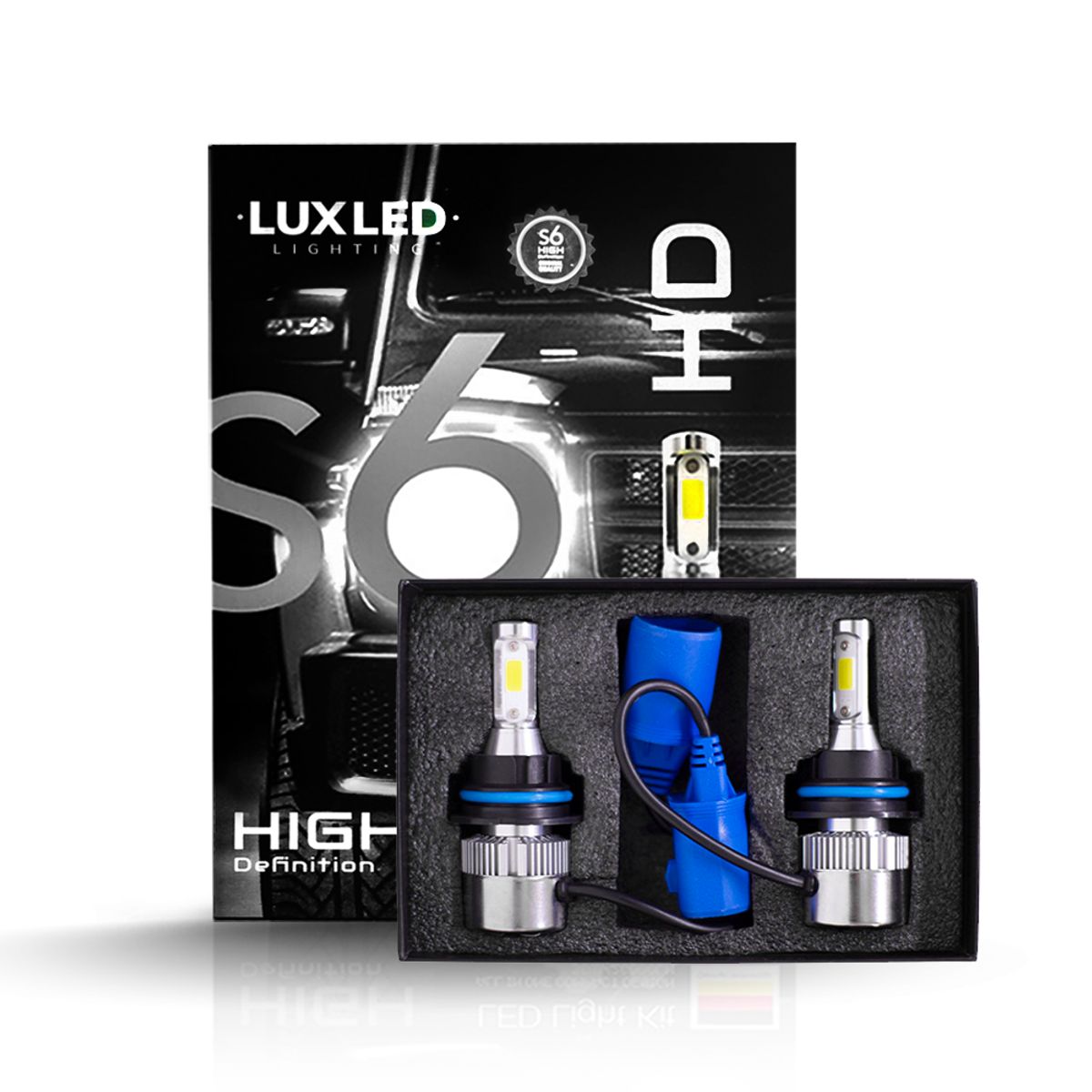 GENERICO - Kit Focos Led S6HD 9007 Tecnología Alemana Original