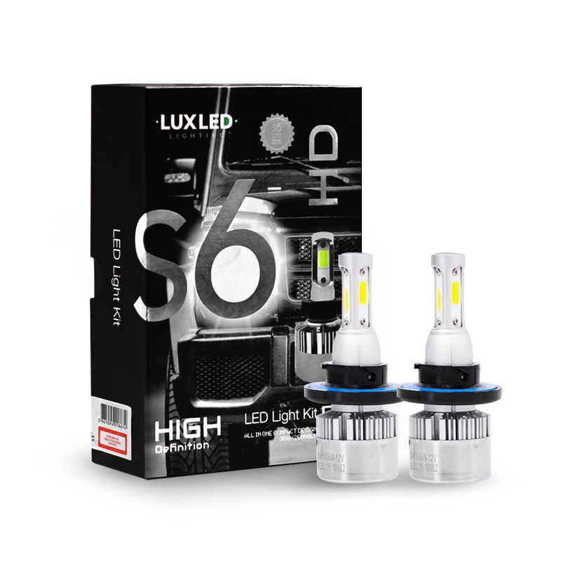 GENERICO - Kit Focos Led S6HD H13 Tecnología Alemana Original