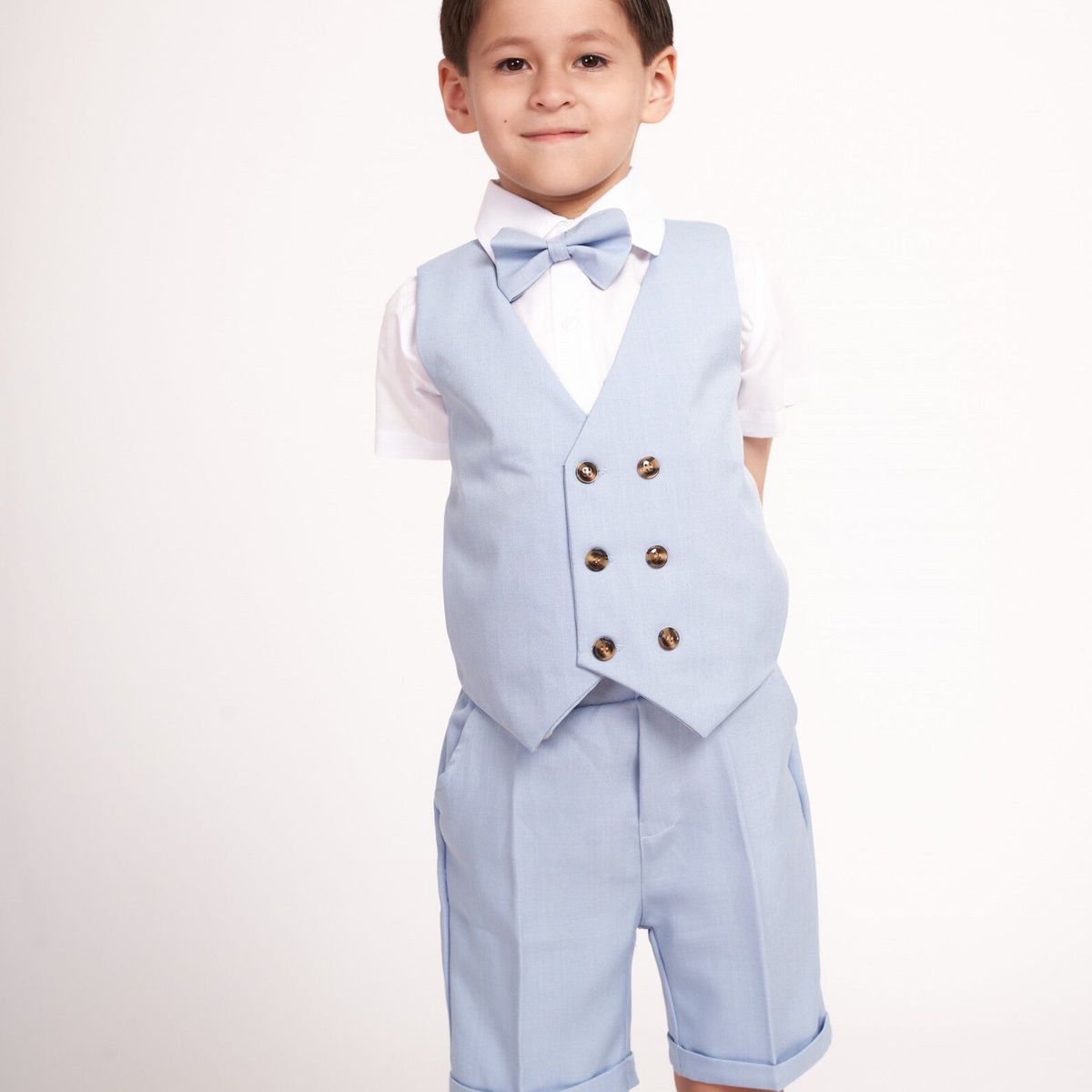 GENERICO - Conjunto traje formal short niño