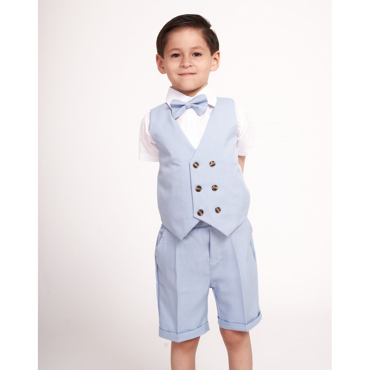 GENERICO - Conjunto traje formal short niño