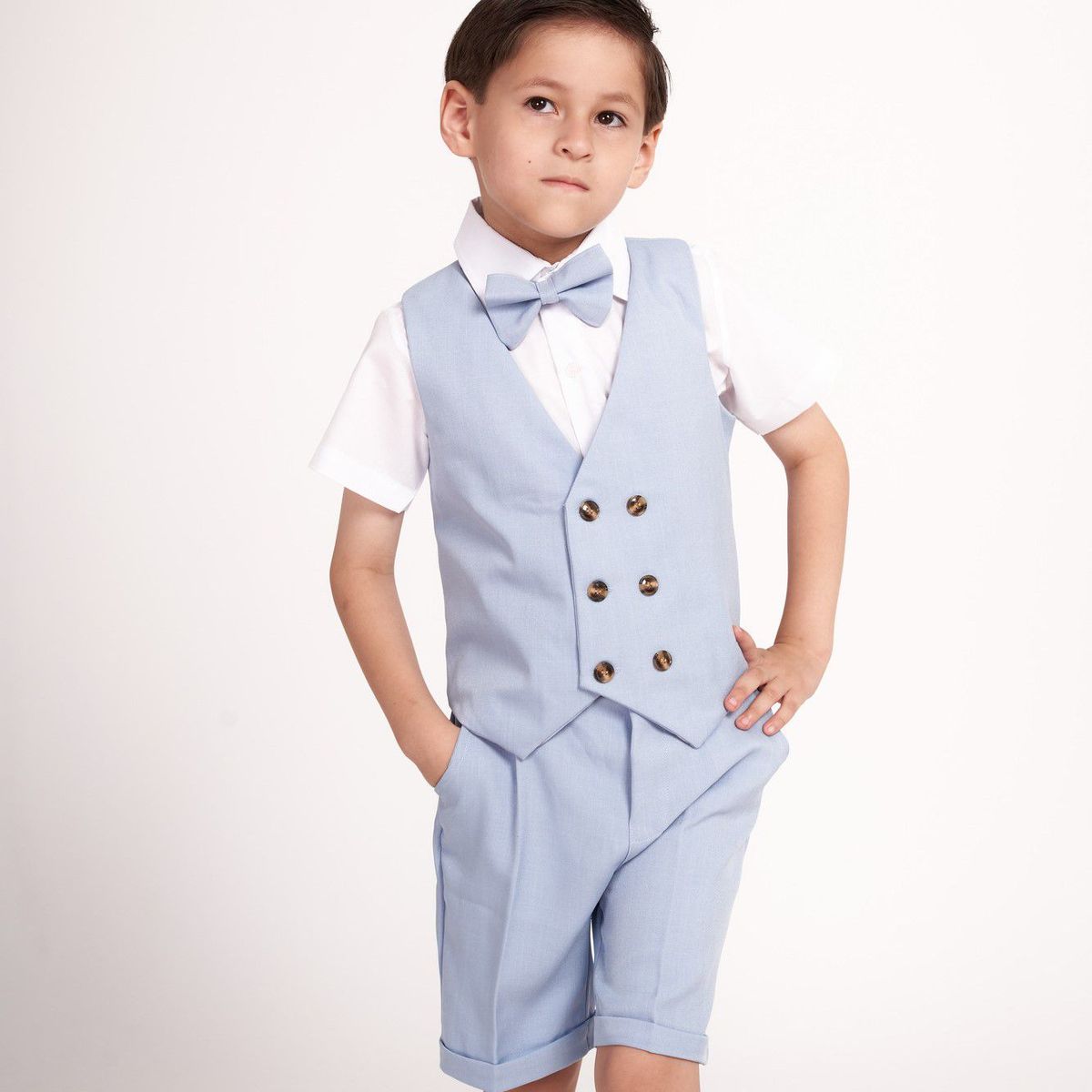 GENERICO - Conjunto traje formal short niño