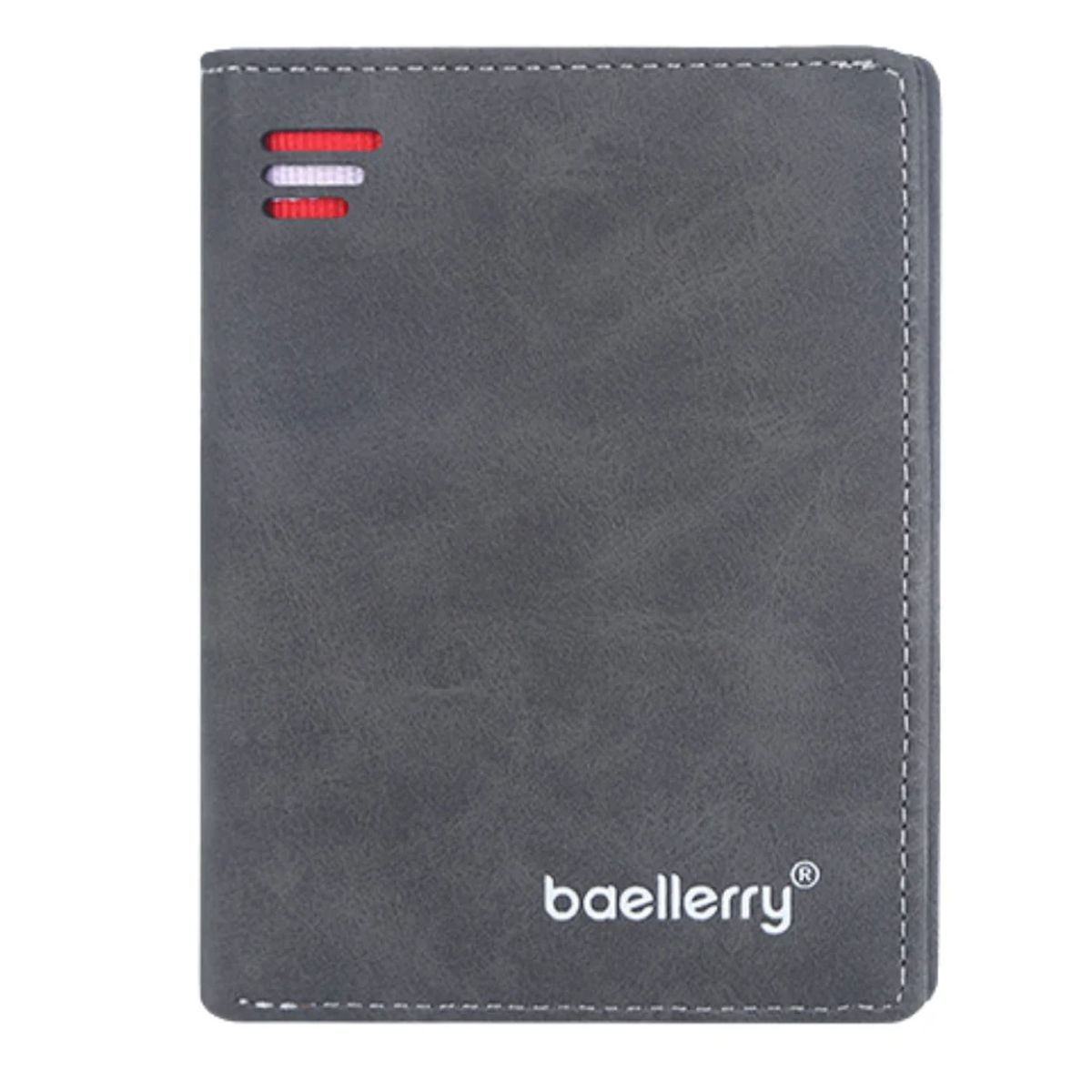 BAELLERRY - Moderna billetera de cuero vegano PU D3241