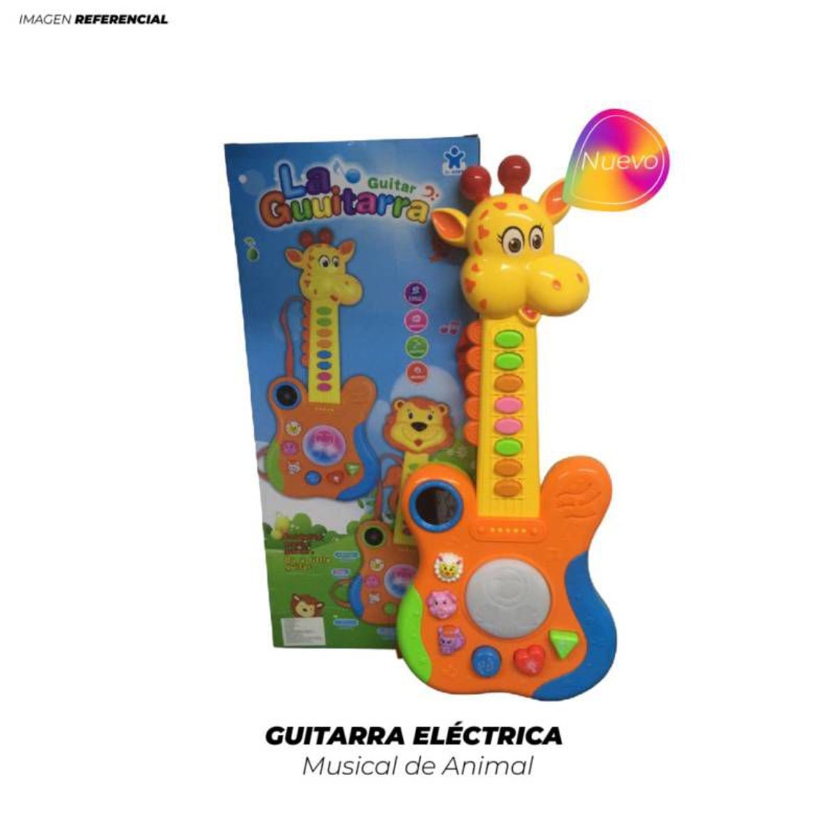 GENERICO - Juguete Guitarra Eléctrica Musical Animal