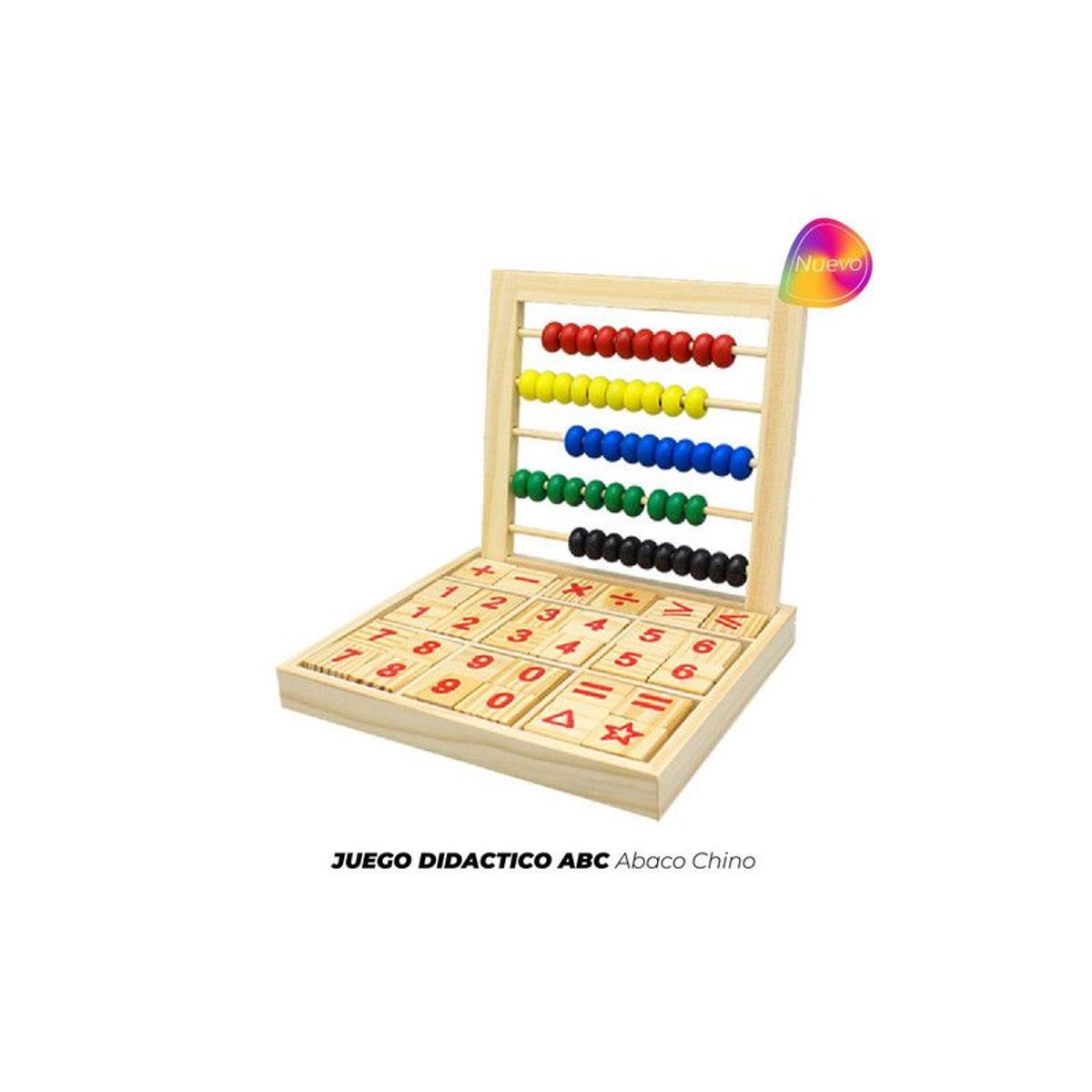 GENERICO - Juego Didáctico ABC Abaco Chino