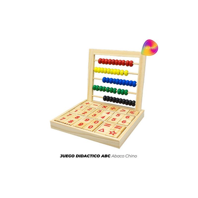 GENERICO - Juego Didáctico ABC Abaco Chino