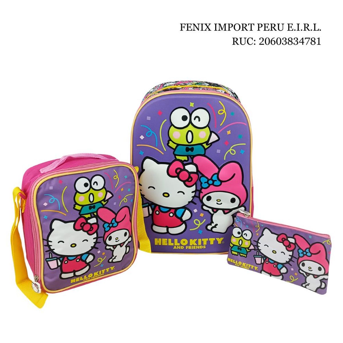SCOOL - Set Mochila Ranger Oficio Kitty & Friends Scool
