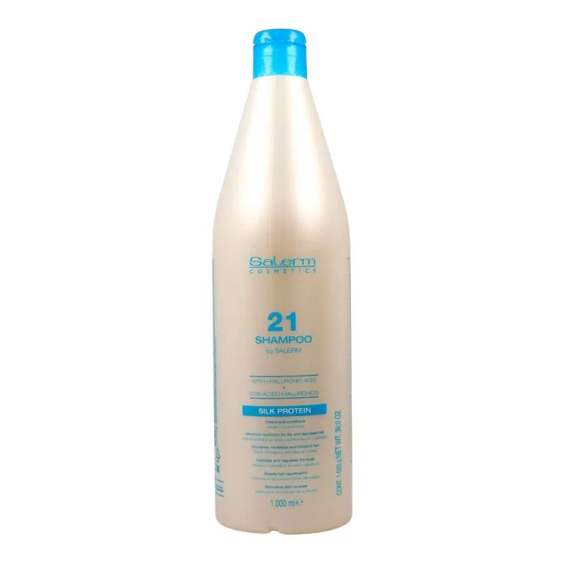 SALERM - Salerm 21 Shampoo Reparador Profesional Español Con proteínas 1000 Ml