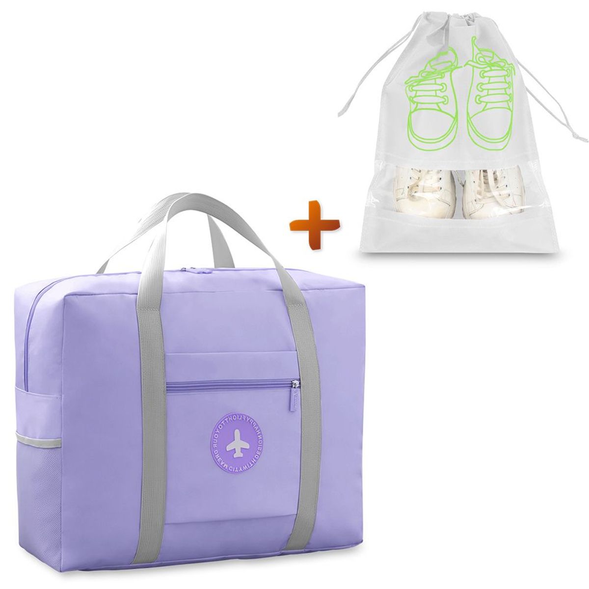 KELLER - Bolso de Viaje Deportivo Y21 LL Y Bolsa de Zapatos BZ3 BL